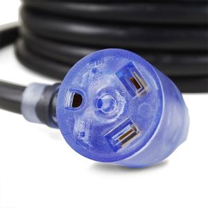 30Amp Heavy Duty RV Extension Cord 10 AWG ETL Listed 50ft TT-30P to TT-30R with