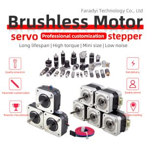 Faradyi Customization High Stability 1.8 Degree Nema 17 Brushless Dc Stepper
