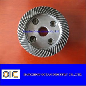 China Industrial Grade Helical Bevel Gear Motor 3 Inches Pitch Diameter 269mm Length Of Pinion for Heavy-Duty Applications on sale