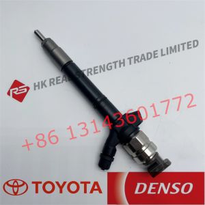 For TOYO-TA LAND CRUISER 1VD-FTV Common Rail Diesel fuel injector 23670-59018