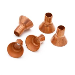 Red Copper Hollow Rivets Non Standard Copper Trumpet Hollow Rivets