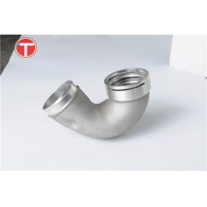 ZL102 Cnc Machining Aluminum Screw Parts Precis Cnc Machining Exhaust System