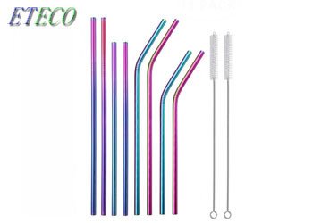 Quality Tumblers Stainless Steel Drinking Straws FDA Approved Elegant Appearance wholesale