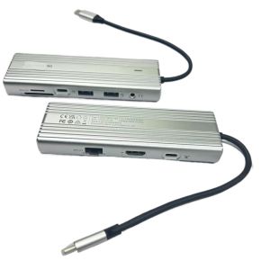 mac usb c hub 6 in 1 Docking Station USB-C to USB A 3.0 PD 100W for mac mini  m1  m2