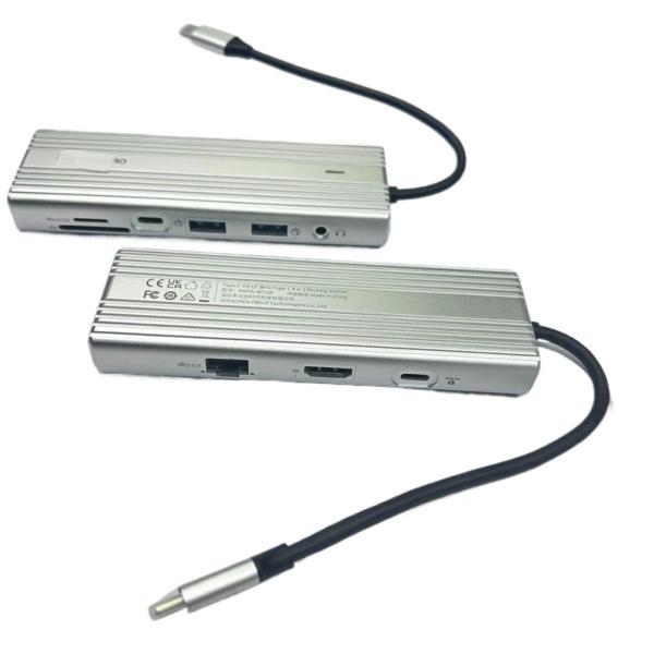 Quality mac usb c hub 6 in 1 Docking Station USB-C to USB A 3.0 PD 100W for mac mini  m1  m2 wholesale