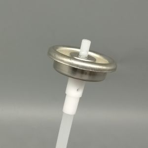 Precision-Engineered 360-Degree Aerosol Valve with Safety Lock Actuator for