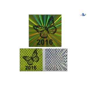 Tamper Evident Dot Pattern PET 50 Mircon Hologram Security Labels