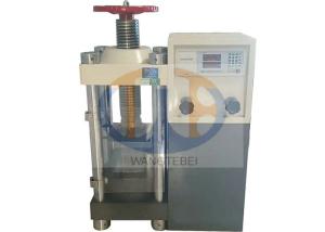 Cheap Digital Display Concrete Testing Machine Manual Control And Hydraulic Loading Mode for sale