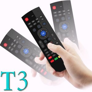 Cheap IR Learning Air Mouse Remote With Keyboard 15 Meters IR Operating Range for sale