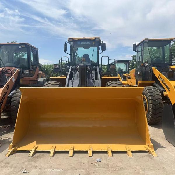 162kW Used Wheel Loader XCMG LW500KV 17 Ton Weichai Engine