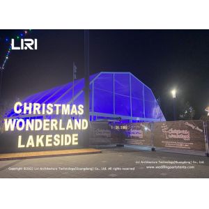 China Big Transparent Aluminum Theme Activity Polygon Tents For Sport Event on sale