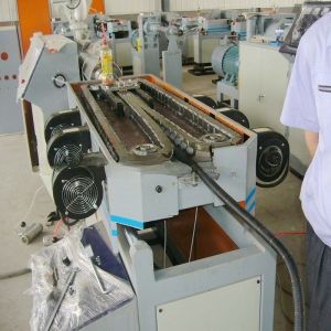 Style PE PVC Single Wall Corrugated Pipe Production Line with Automatic Control System
