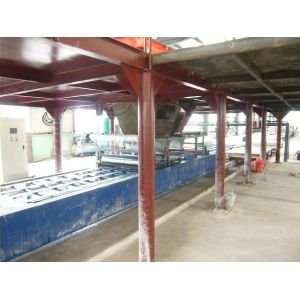 PLC Control Roof Tile Making Machine , Colour Glazed Profile Roofing Sheets