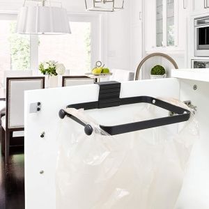 Multifunctional Storage Holders Racks Hanging Garbage Bag Holder for Kitchen