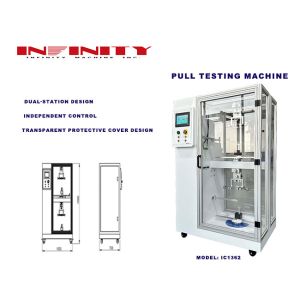 2 Slots Wire 45° Cone Pull Test Machine for Small Electronic Products