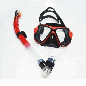 Snorkel Mask Set Anti-Fog Snorkel Mask M22S09 Ideal for Adult Scuba Diving Set