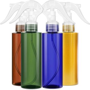 Colorful Plastic Spray Bottle For Hair Premium Leak-Proof Travel Bottles UV
