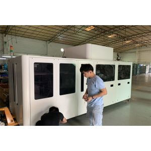 Rice Fertilizer Pellet Packing Machine PLC Control Plastic Weight Machine OWP-A