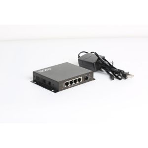 20km Transmission DC 12V 4 10/100M Ethernet Ports GPON ONU Device For FTTH OLT