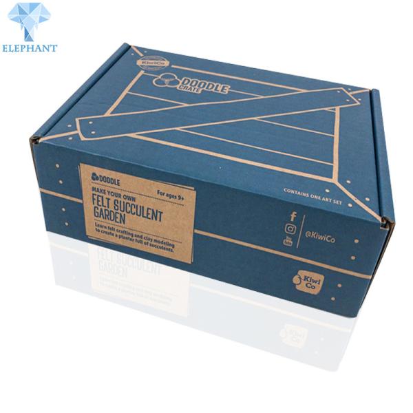 Quality CMYK Painting Collapsible Reusable Shipping Boxes 26cm×15cm×6cm Corrugated Shoe Boxes wholesale