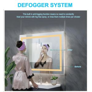 Transform Your Bathroom into a Relaxing Oasis with Our LED Bathroom Mirror