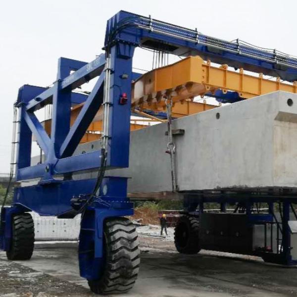 Quality Prefab House Straddle Carrier Crane 120T Highly Customized Straddle Carrier Container Crane wholesale