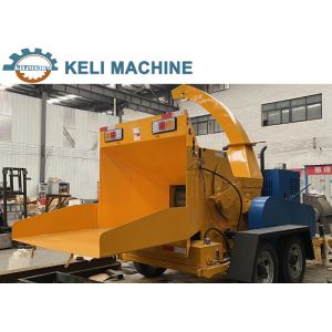 China Mill Crusher HY-6130 Branch Crusher Feeding Throat Size 300*200mm on sale