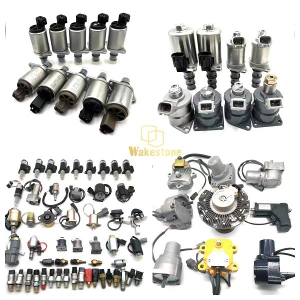 KHJ14520 Excavator Solenoid Valve Group Assembly For Sumitomo SH210-5 SH240-5 SH350-5A5 5-Port Pilot Control Valve