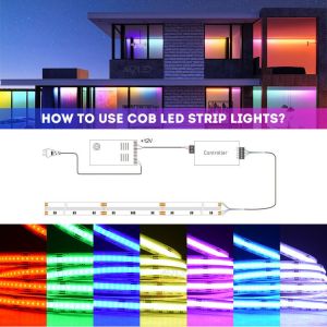 High CRI Ra 90 COB LED Strip Light The Perfect Choice for Indoor and Outdoor