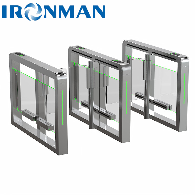 Cheap Smarter Security Turnstiles Airport With Sound And Light Alarm Function for sale