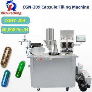 Cheap 40000 Pcs/H Capsule Filling Machine Double Loader Semi Automatic for sale