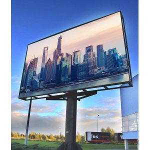 Outdoor Front IP65 LED Billboard with 3840Hz Refresh Rate 43Kg Panel Weight