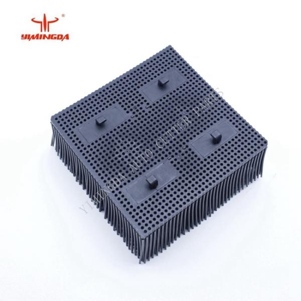 Quality Nylon Auto Cutter Bristle Block Black Brush 100 X 100 X 42mm For Morgan wholesale