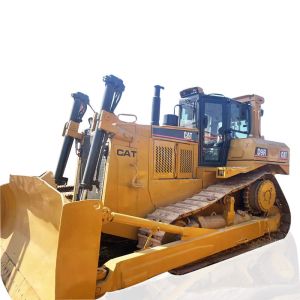 CE Used CAT D9R Bulldozer 337KW Rated Power 13.6m3 Blade Capacity Excellent