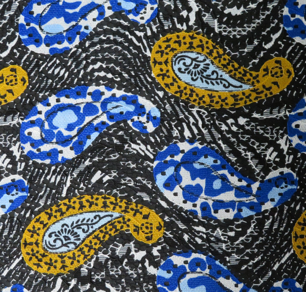 Quality Paisley Pattern of Digital Printed Fabric wholesale
