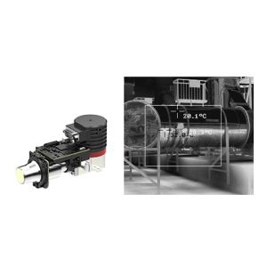 30um Pixel Size MWIR Cooled Optical Gas Imaging Module Anti Blooming