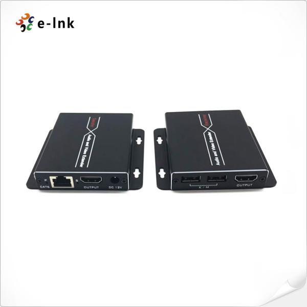 Quality 60M 1080P HDMI KVM Extender with Loop-out Supports POC unilateral power supply needs 1pc 12V power to TX wholesale