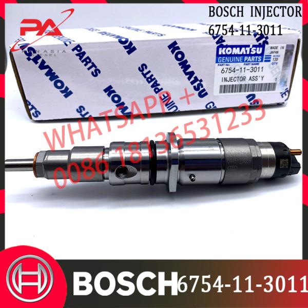 Quality High Quality Diesel Fuel Injector  6754113011 0445120059 For PC200-8 PC220-8 Excavator 6D107 Engine wholesale