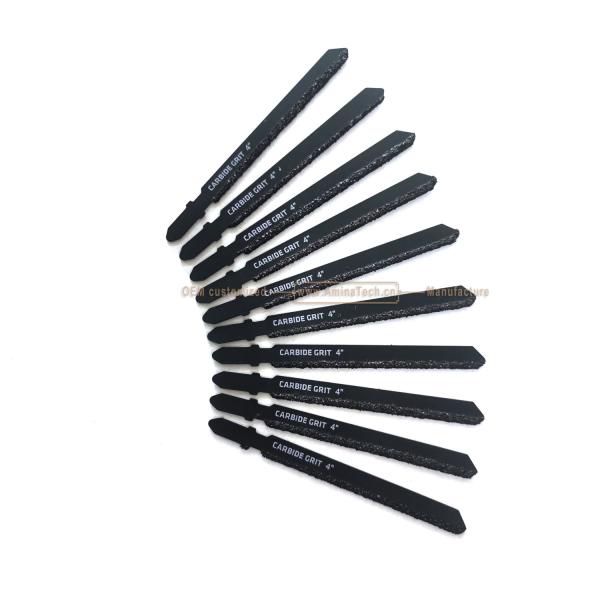 Tungsten Carbide Gritted Jig Saw Blade T-Shapc in Bulk 100mmX75x8,Grind tiles