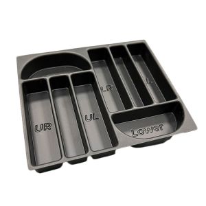 Customized PS PET transparent/black plastic packaging box electronic component