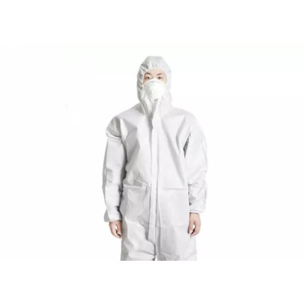 Quality Polypropylene Disposable Protective Coverall Microporous Non Woven Overall wholesale