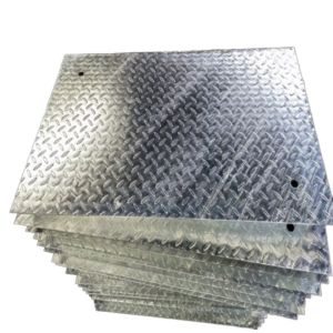 4.5mm 4.75mm and 5.0mm Coated Hot-Rolled Galvanized Pattern Plate Ideal for