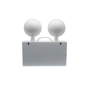 3 Watt Emergency LED Dual Head Exit Light Wall Mountable 3 Hours Duration