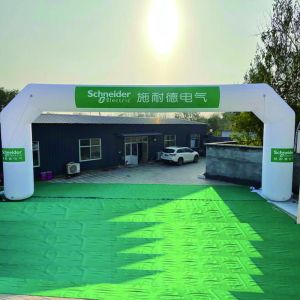 Customized Advertising events inflatable arch with blower and airtight arch