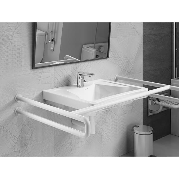 Sensor Basin Faucet Cold Water Hotel Mall Toilet WC Water Mixer Tap Brass Chrome AC/DC 220V