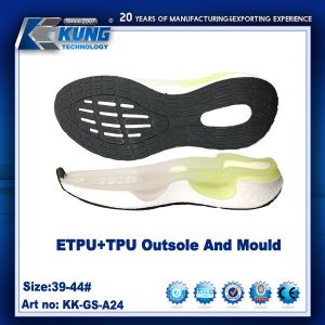 Non Slip EVA Outer Sole Waterproof TPU Rubber Traction Outsole