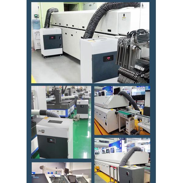 Acrylic Extraction 570m3/h 700W Co2 Laser Fume Extractor