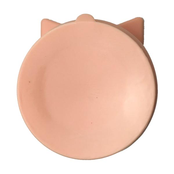 Kids Suction Feeding Bowl Silicone Cat Shaped Food Bowls Customized