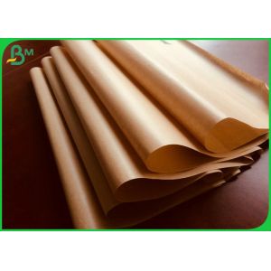 Greaseproof Food Grade Brown Kraft Paper With PE Coated For Making Paperbags