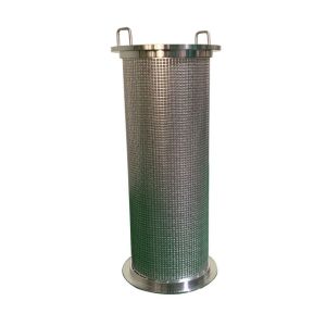 China Fluid Self Cleaning 30Mpa Stainless Steel Filter Cylinder For Water Filtration on sale